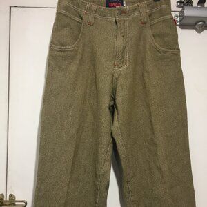 VINTAGE HOOD WIDE LEG PANTS SIZE 32
